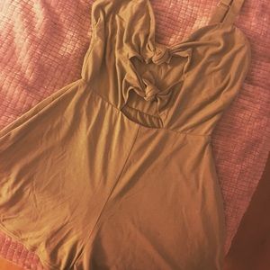 Small Olive Green Romper